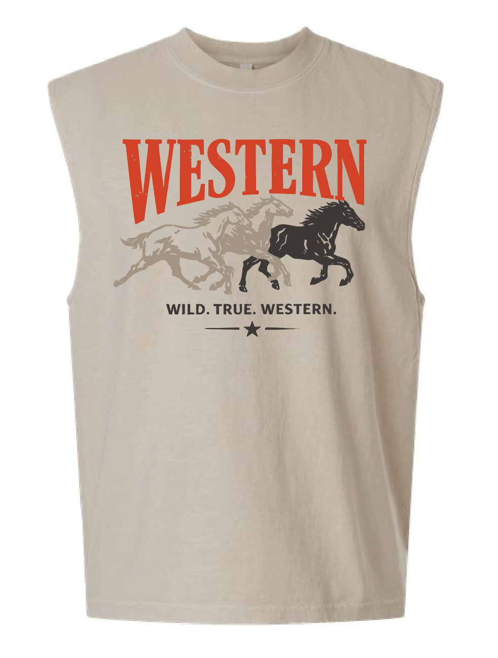 Western Cut Off Sleeve