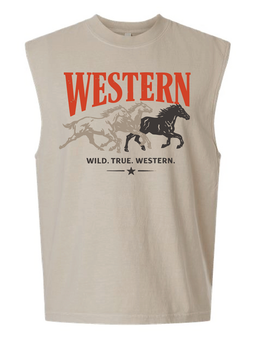 Western Cut Off Sleeve