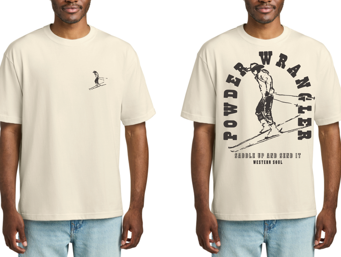 Powder Wranger Mens Tee