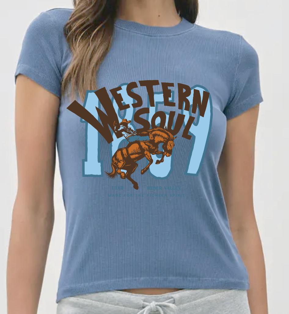 1859 Ribbed Baby Tee