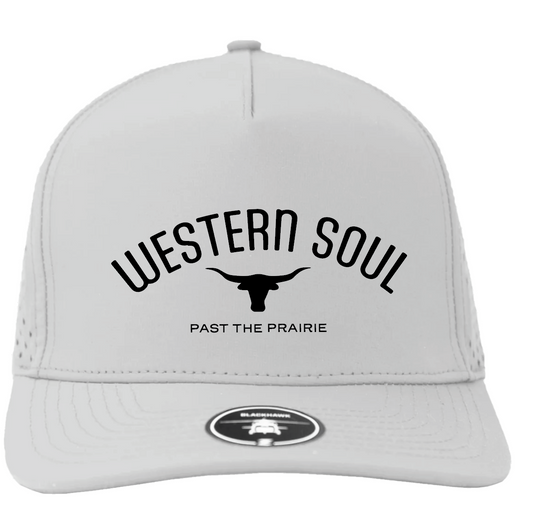 Steer White Blackhawk Hat