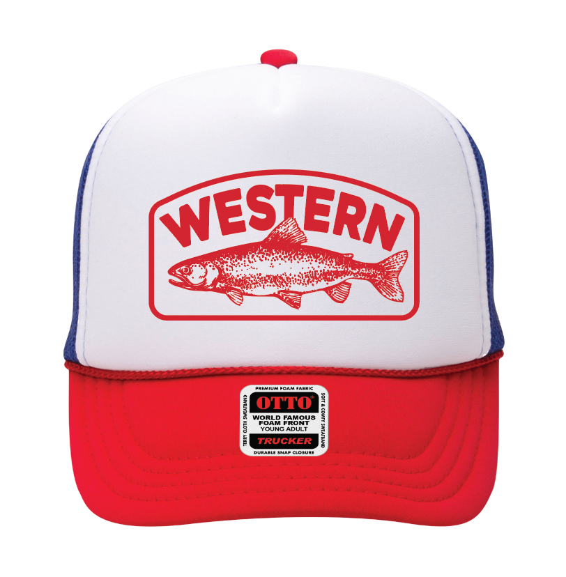 Trout Red/White/Blue Foamie