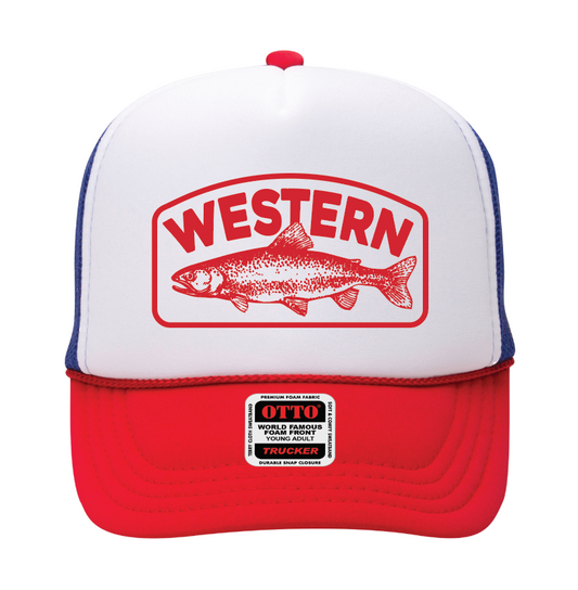 Trout Red/White/Blue Foamie