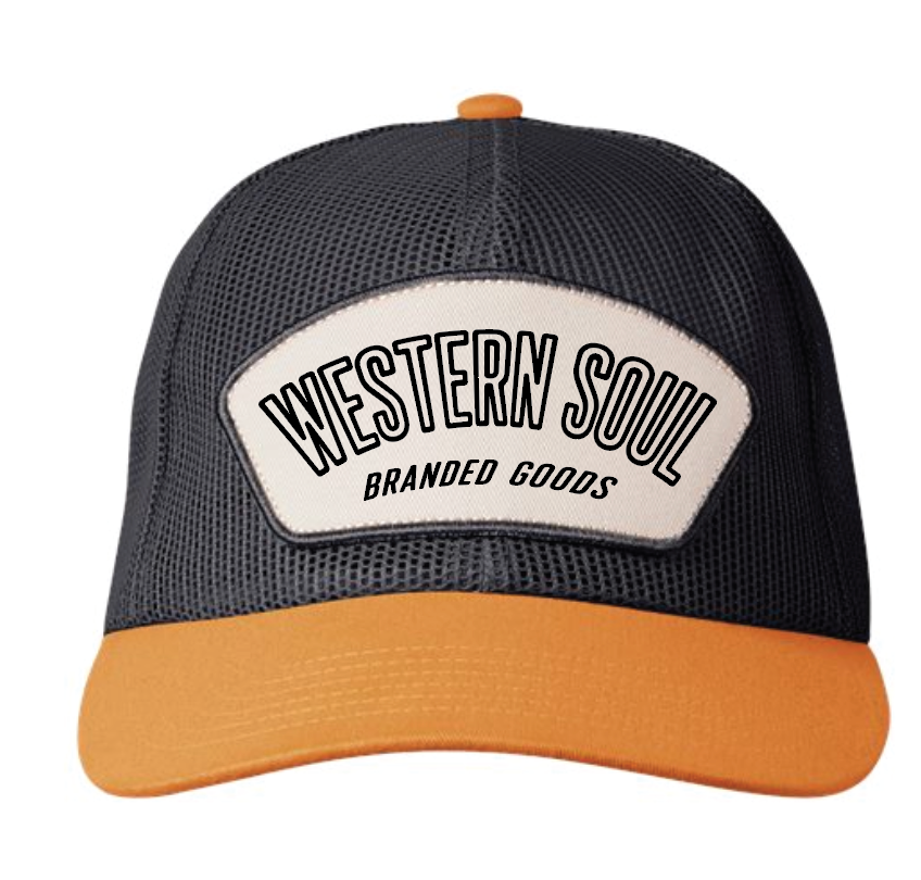 Mesh Patch Black/Yellow Hat