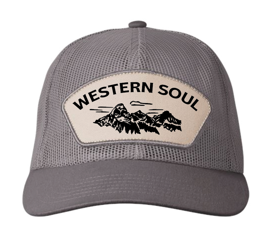 Mesh Patch Grey Hat