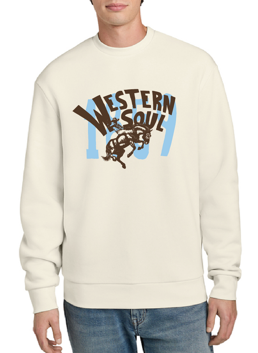 1859 Cream Fleece Crew